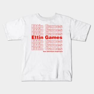 Ettin Games Shopping Bag Kids T-Shirt